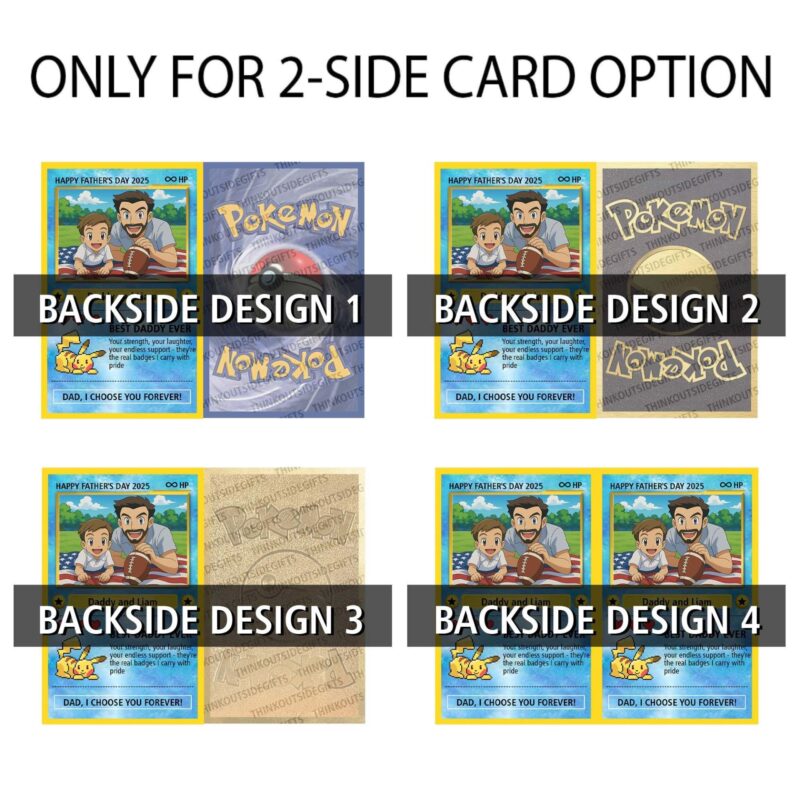 il_fullxfull.6865466396_5w89 Best Dad Ever New Dad Personalized Anime Father's Day Hologram Wallet Card