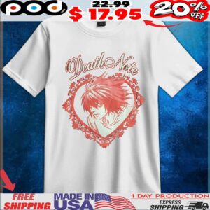 L Lawliet Death Note I Love This Silly Life T Shirt