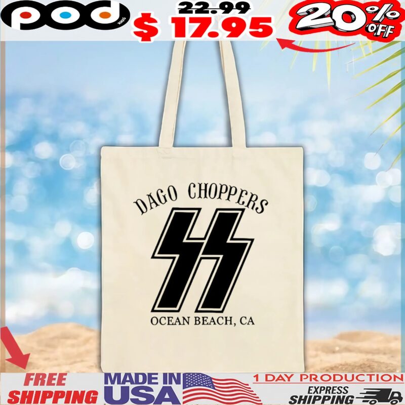 Dago Choppers Ocean Beach CA t shirt