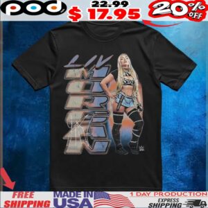 Liv Morgan Vintage Wht Wrestle T Shirt