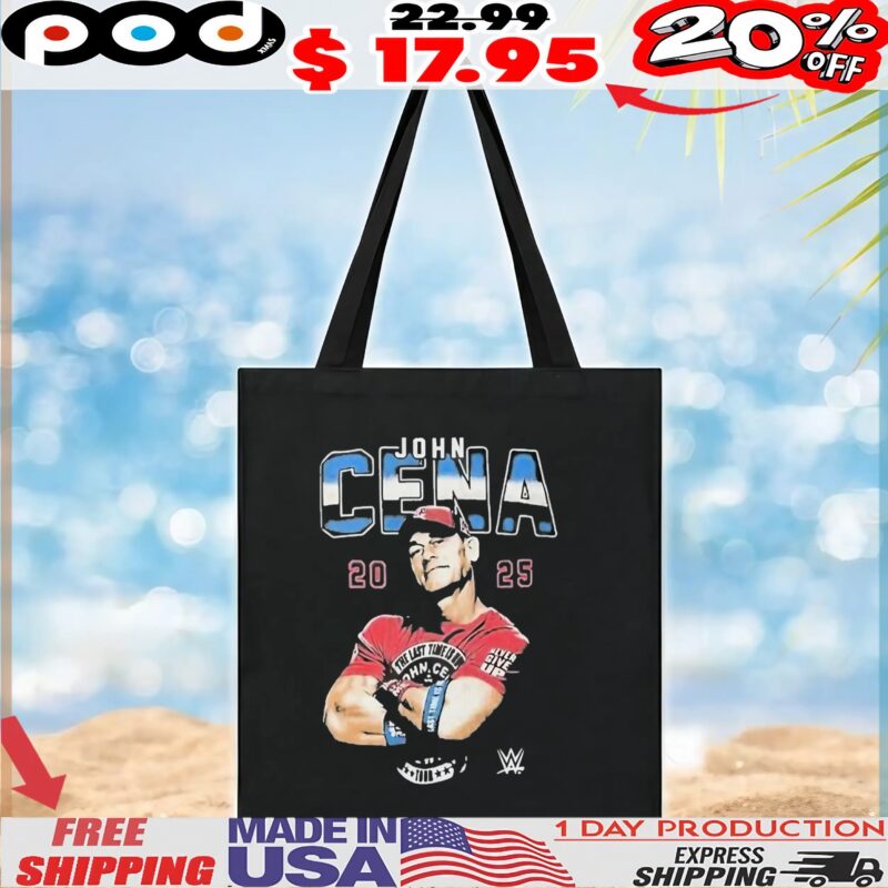 John Cena WWE 2000-2025 Farewell Tour All Titles T Shirt