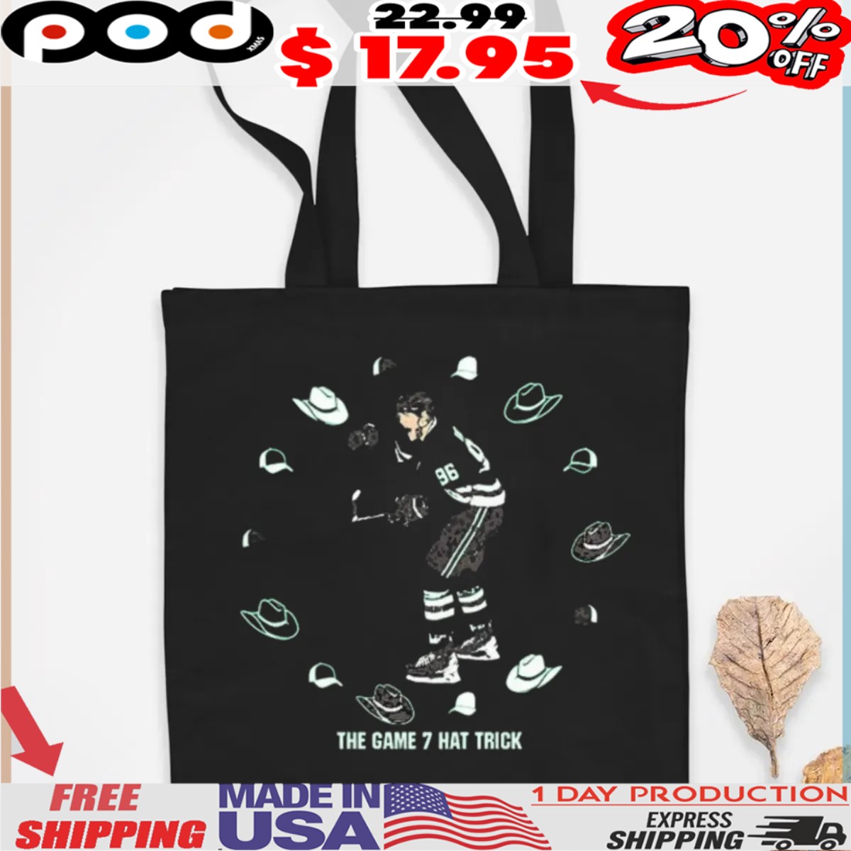 Mikko Rantanen The Game Seven Hat Trick Shirt Mikko Rantanen The Game Seven Hat Trick Shirt