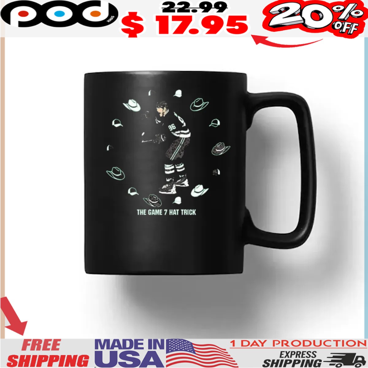 Mikko Rantanen The Game Seven Hat Trick Shirt Mikko Rantanen The Game Seven Hat Trick Shirt