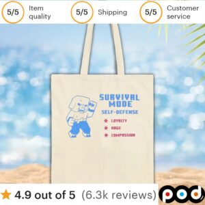 Minecraft Survival Mode Self Defense Loyalty Rage Compassion T Shirt