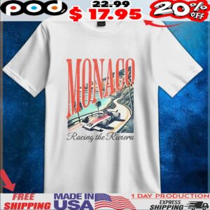 Monaco racing the Riviera Motorsport F1 t shirt