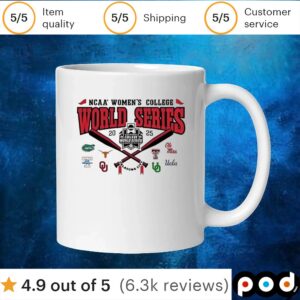 NCAA Women’s College World Series baseball 2025 t shirt