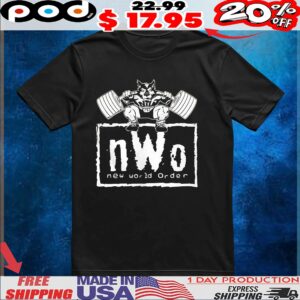 NIU Football nWo New World Order t shirt