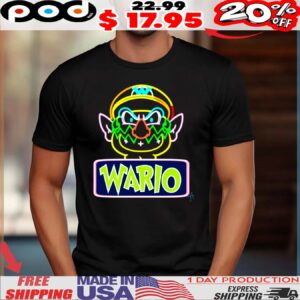 Neon Wario Shirt