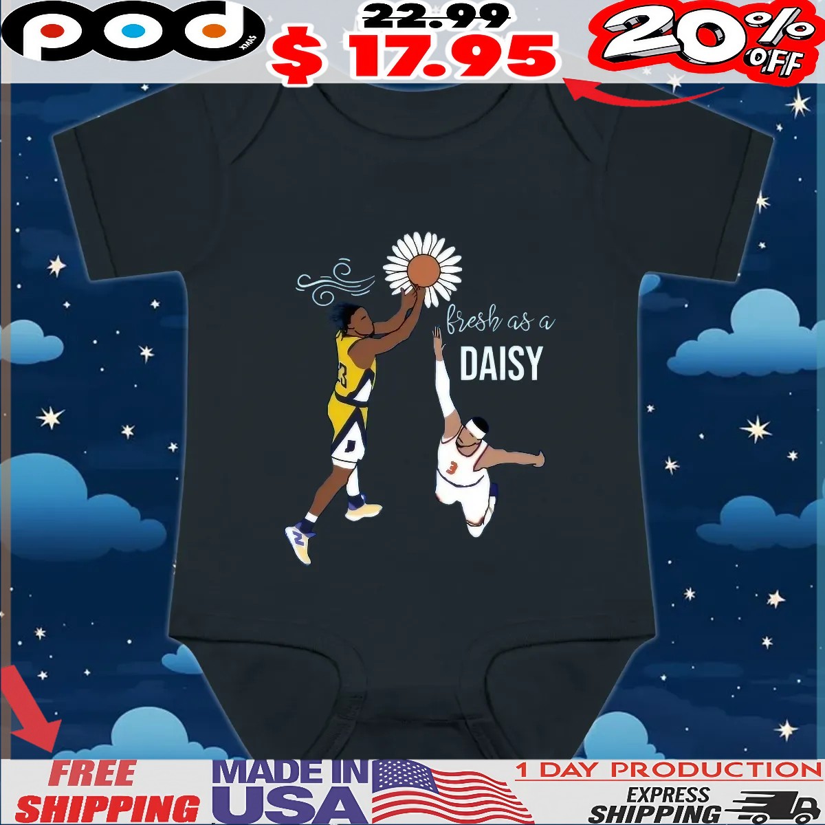Nesmith He’s Fresh As A Daisy T Shirt