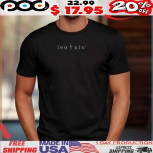 New Pope Leo XIV the 14th Vatican Minimalist Religious Shirt