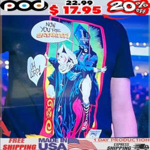 Now You're Salvanized Oh Lord Ghost Skeletour T Shirt