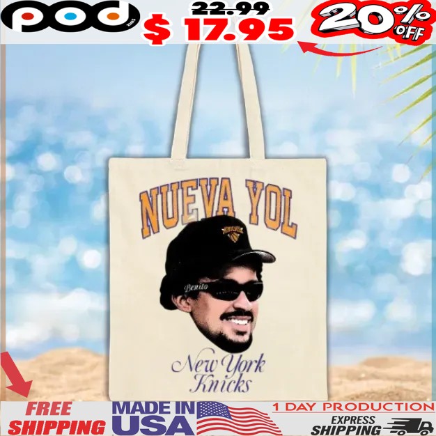 Nueva Yol Benito New York Knicks Bad Bunny Big Face Shirt Nueva Yol Benito New York Knicks Bad Bunny Big Face Shirt