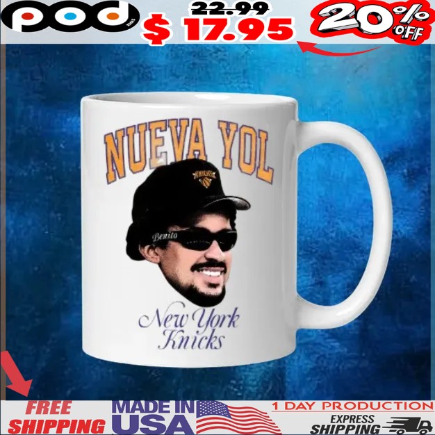 Nueva Yol Benito New York Knicks Bad Bunny Big Face Shirt Nueva Yol Benito New York Knicks Bad Bunny Big Face Shirt