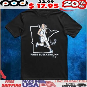 Paige Bueckers MN State Star Signature Shirt