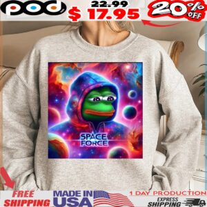 Pepe Space Force Shirt