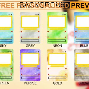 Personalized Father's Day Pokemon Anime PokeDad Metal and Hologram Wallet Card