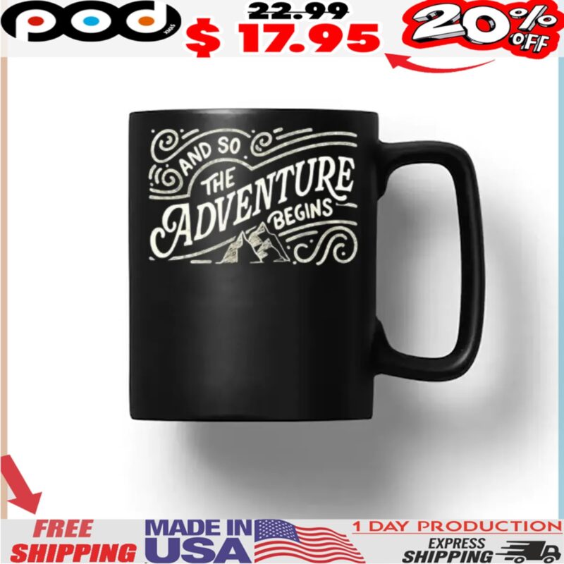 And so The Adventure begins vintage shirt