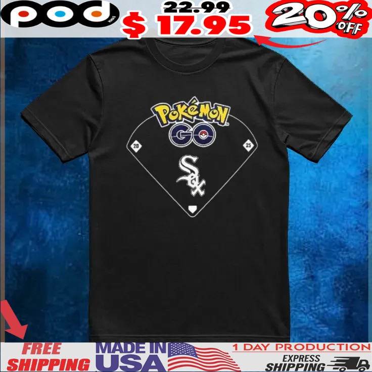Pokemon go Chicago White Sox t shirt