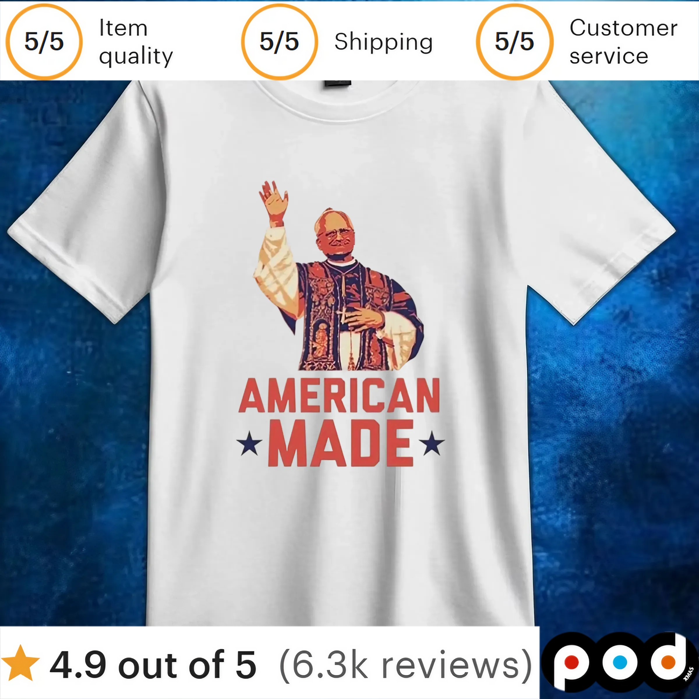 Pope Leo Mass At The White Sox Stadium American Made T Shirt