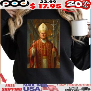 Pope Trump Artwork Shirt