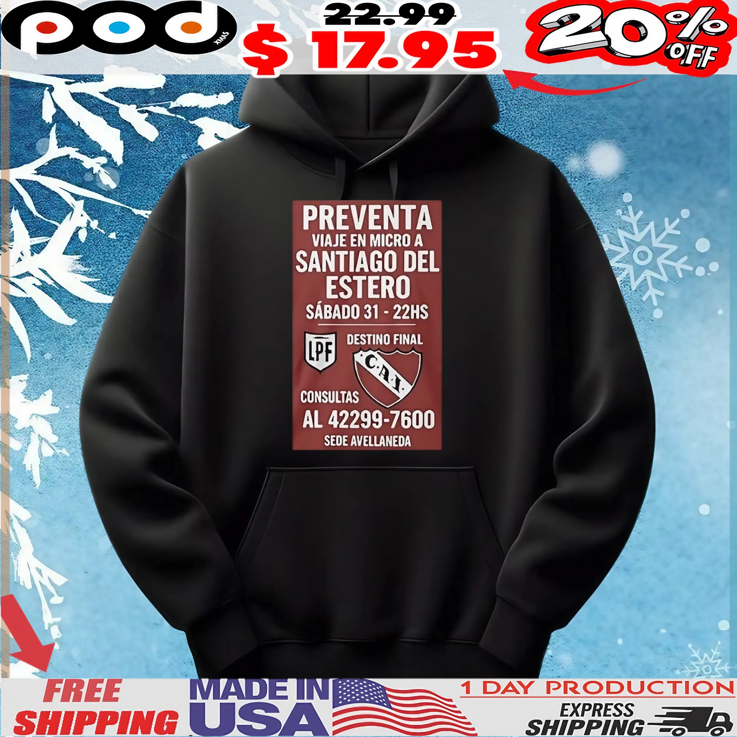 Preventa viaje en micro a santiago del estero t shirt