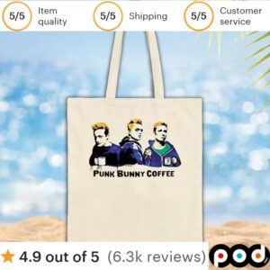 Punk bunny coffee t shirt
