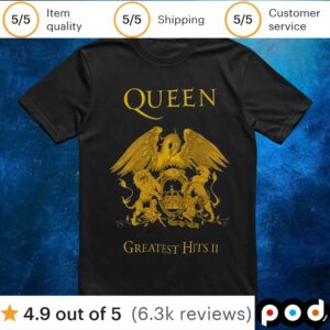 Queen Greatest Hits II T Shirt