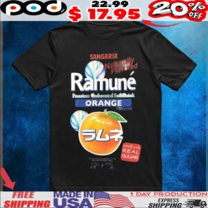 Ramune Orange Flavor T Shirt