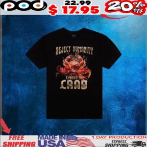 Reject Humanity Crab T Shirt