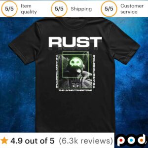 Rust The Living Tombstone 2025 T Shirt
