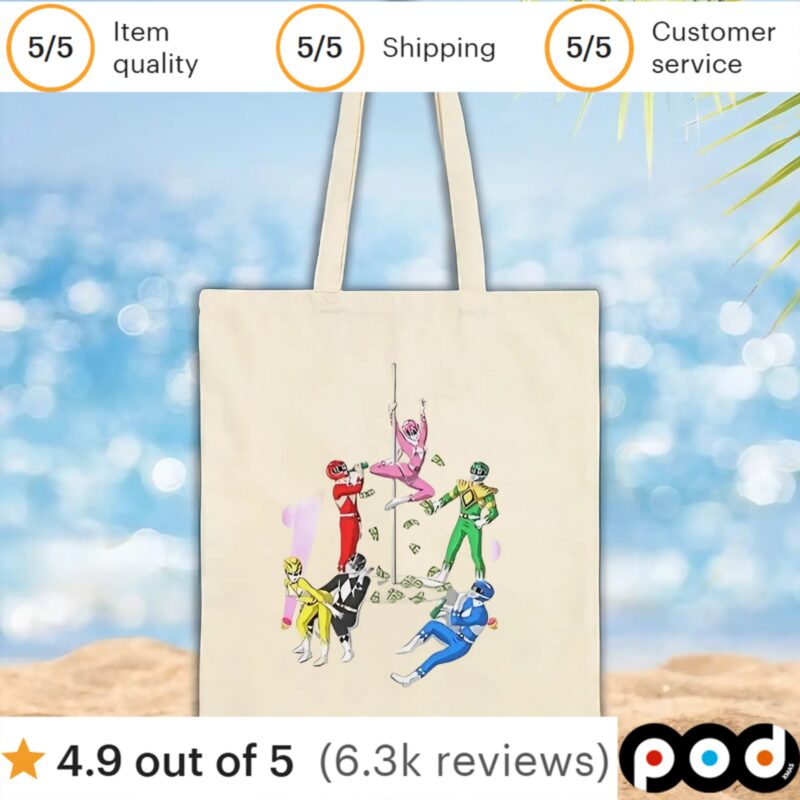 Power Rangers turn up t shirt