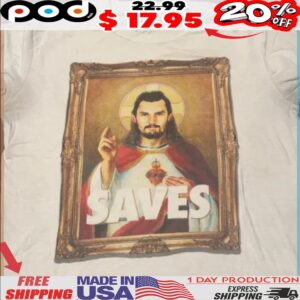 Saves Jesus Photo Frame Vintage Shirt
