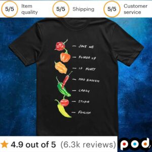 Scoville Season Save Me Fucked Up It Hurts Had Enough Crazy Stupid Foolish T Shirt