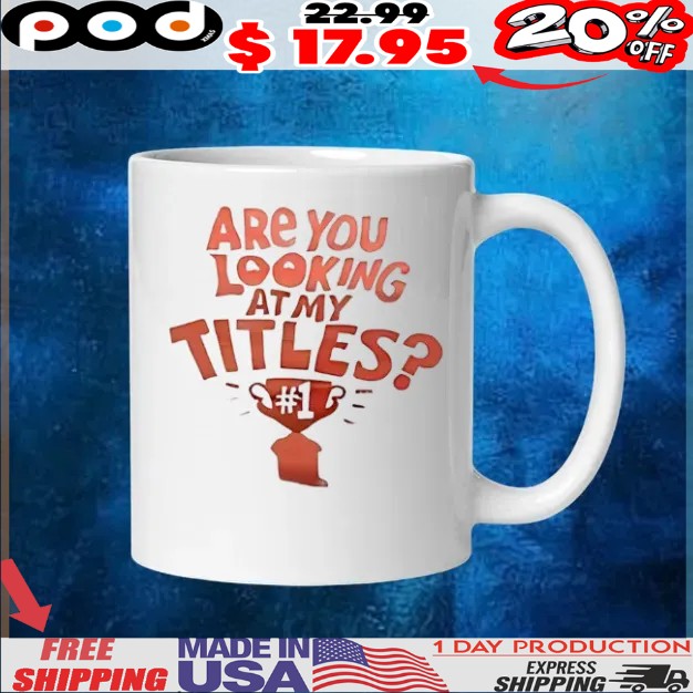 Serena Williams are you looking at my titles 1 t shirt