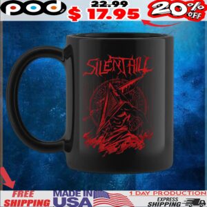 Silent Hill Red Thing Metal T Shirt
