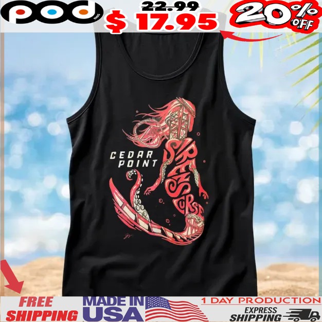 Siren's Curse Cedar Point T Shirt Siren's Curse Cedar Point T Shirt