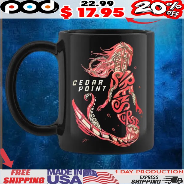 Siren's Curse Cedar Point T Shirt Siren's Curse Cedar Point T Shirt