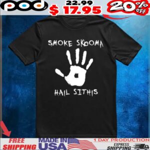 Smoke Skooma Hail Sithis Handprint t Shirt
