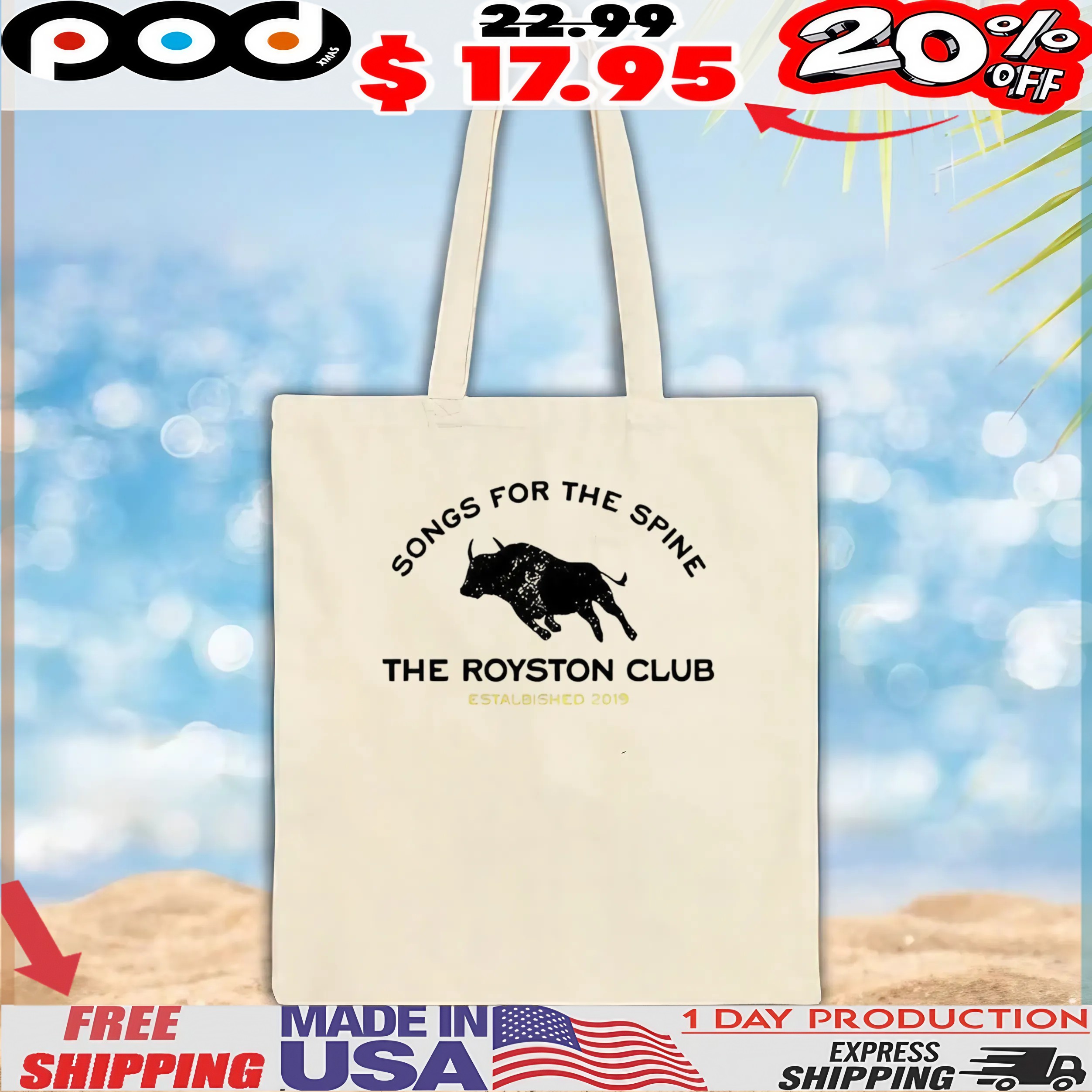 Songs for the spine the royston club 2019 t shirt