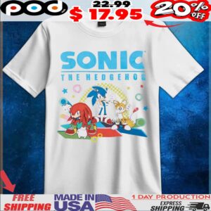 Sonic The Hedgehog Trio T Shirt