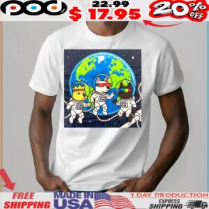 Space Team Three Dogs Shirt