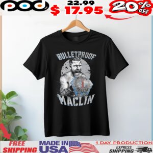 Steve Maclin Bullet Proof Championship Professional Wrestler Shirt