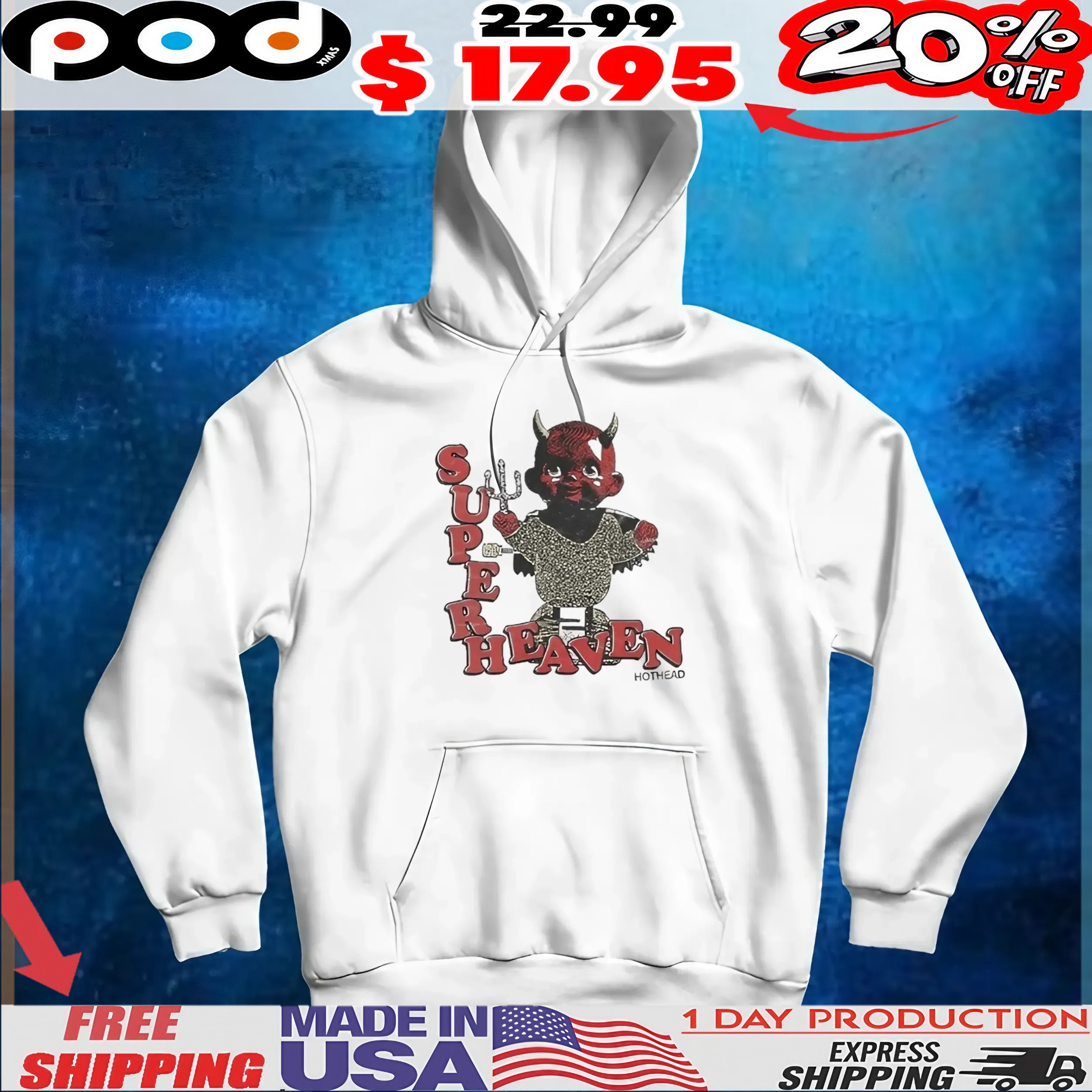 Superheaven Hothead The Devil T shirt