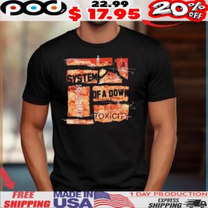 System Of A Down Toxicity Tracklisting Shirt