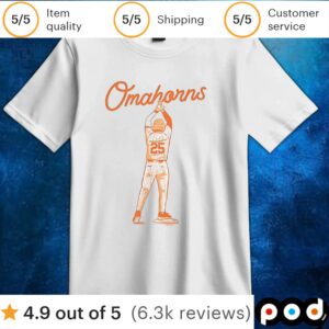 Texas Longhorns Omahorns The Road To Omaha pose t shirt