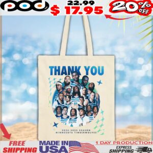 Thank You 2024-2025 Season Minnesota Timberwolves T Shirt