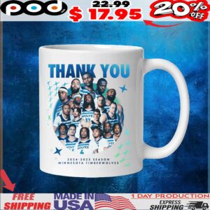Thank You 2024-2025 Season Minnesota Timberwolves T Shirt