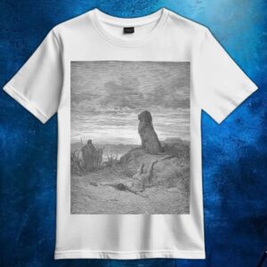 The Disobedient Prophet Is Slain by a Lion by Gustave Dore Shirt