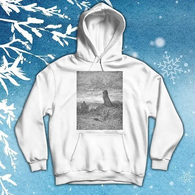 The Disobedient Prophet Is Slain by a Lion by Gustave Dore Shirt The Disobedient Prophet Is Slain by a Lion by Gustave Dore Shirt