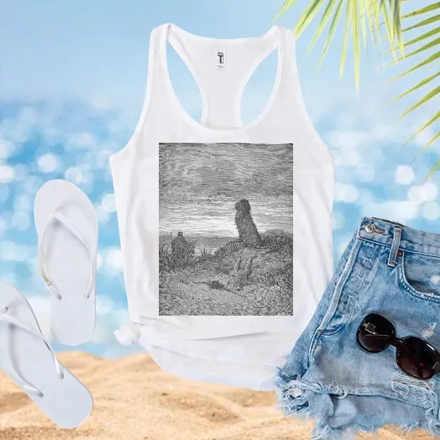 The Disobedient Prophet Is Slain by a Lion by Gustave Dore Shirt The Disobedient Prophet Is Slain by a Lion by Gustave Dore Shirt